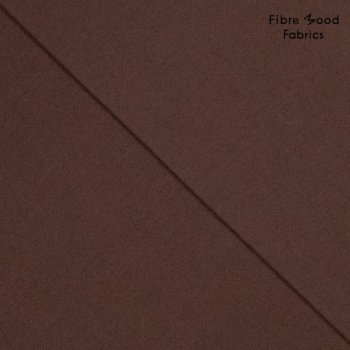 Preview: Fibre Mood, Webware Baumwolle Poplin stone washed, braun